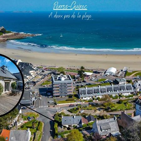 Les Hortensias A 50 M De La Plage De Trestraou ペロス・ギレック エクステリア 写真