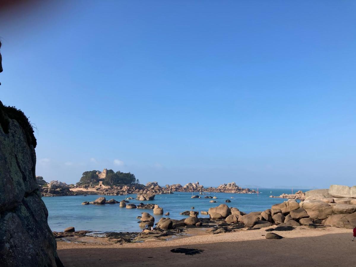 Les Hortensias A 50 M De La Plage De Trestraou ペロス・ギレック エクステリア 写真